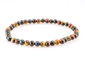 Armband aus mehrfarbigem Tigerauge
