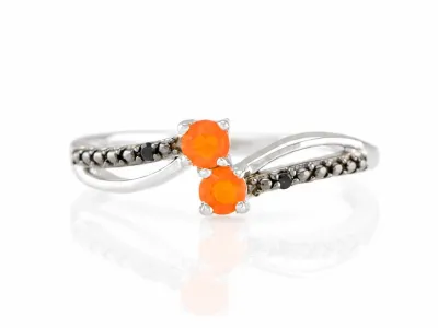 Silberring mit Feueropal