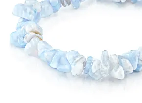 Armband aus Chalcedon „Blaue Spitze“
