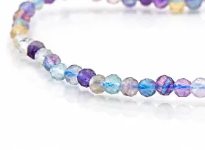 Armband aus mehrfarbigem Fluorit