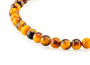 Armband aus Tigerauge AA
