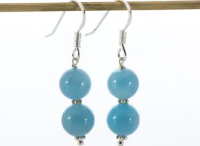 Ohrringe mit Aquamarin
