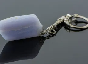 Chalcedon Schlüsselanhänger