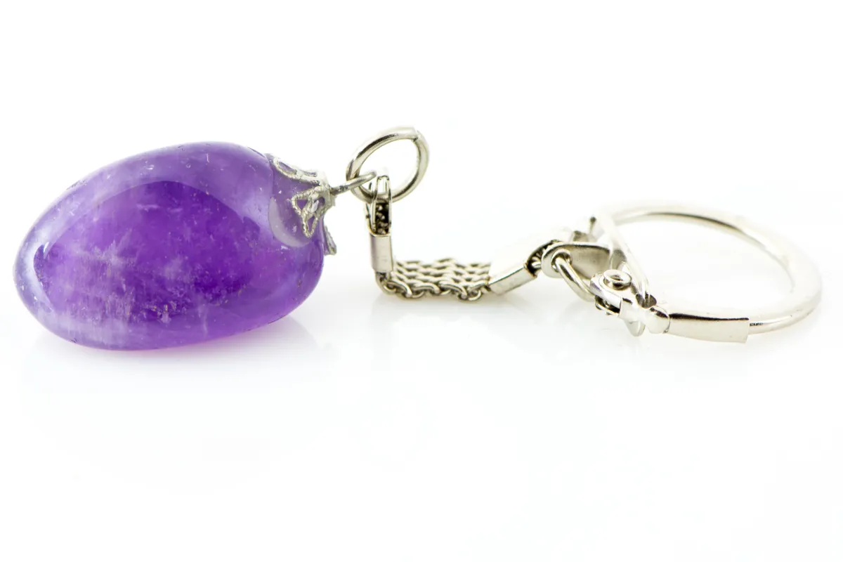 Amethyst Schlüsselanhänger