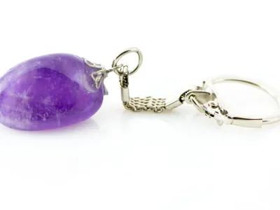 Amethyst Schlüsselanhänger