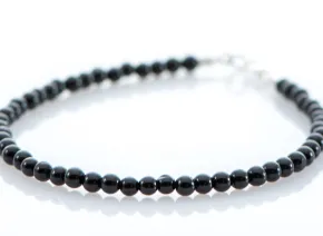 Schwarzes Turmalin Armband