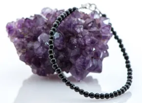 Schwarzes Turmalin Armband