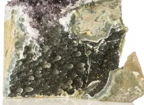 Grüner Amethyst Druse